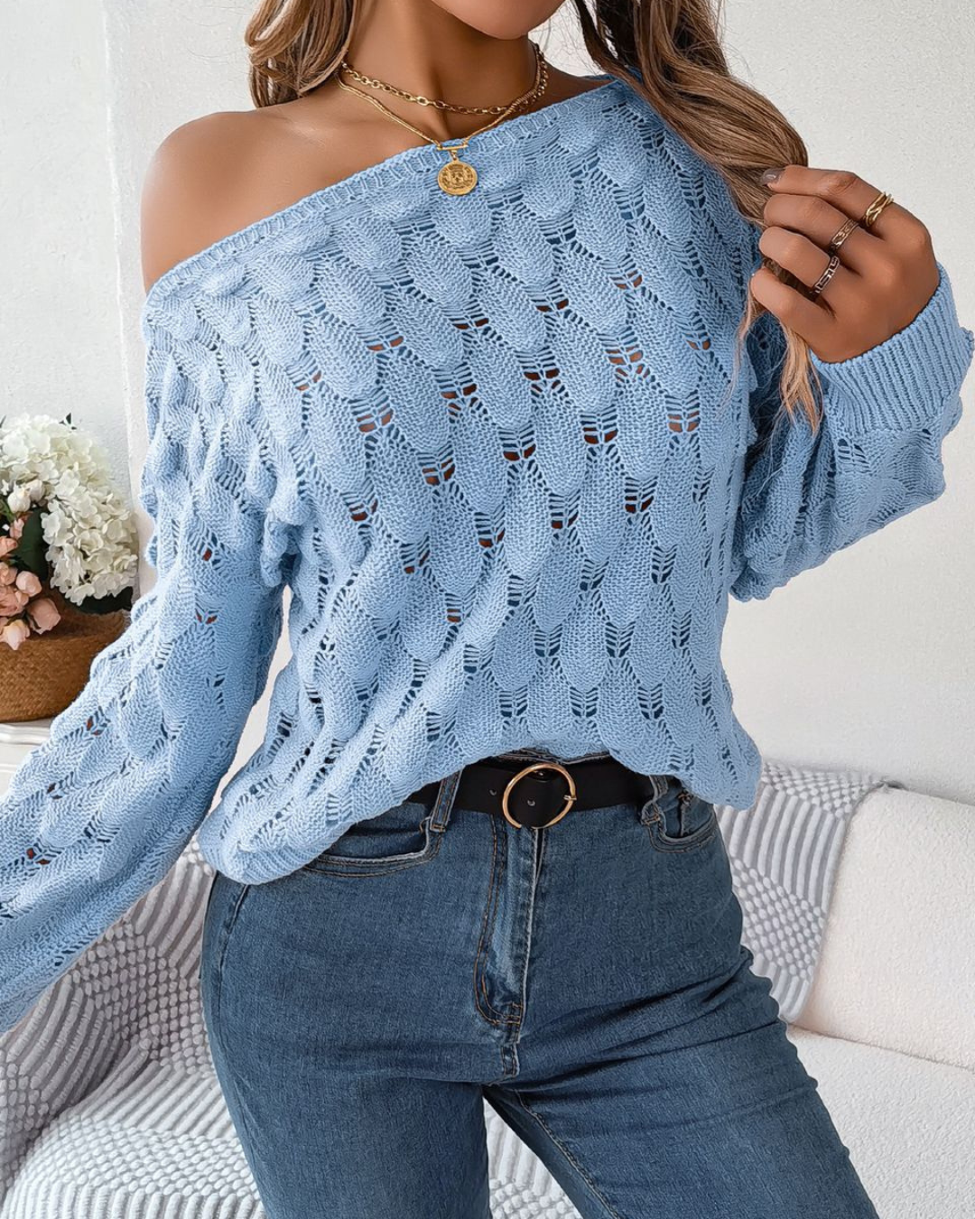 Camille I Boat Neck Sweater I 5 Colours