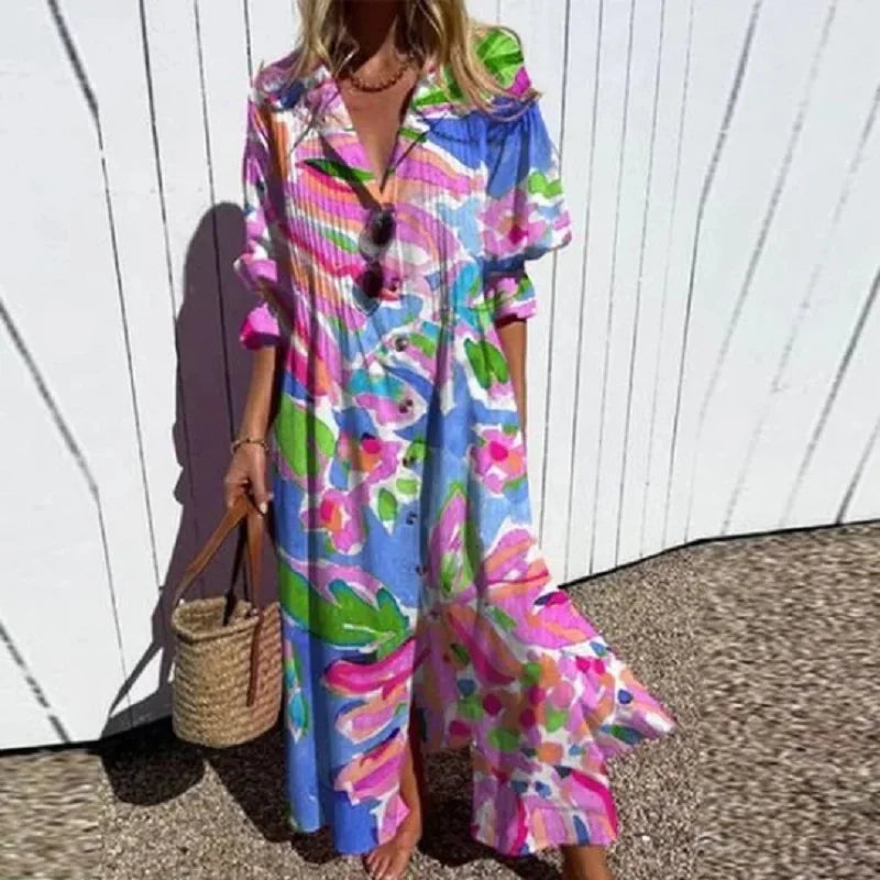 Casey - Boho Dress with a Flattering Fit