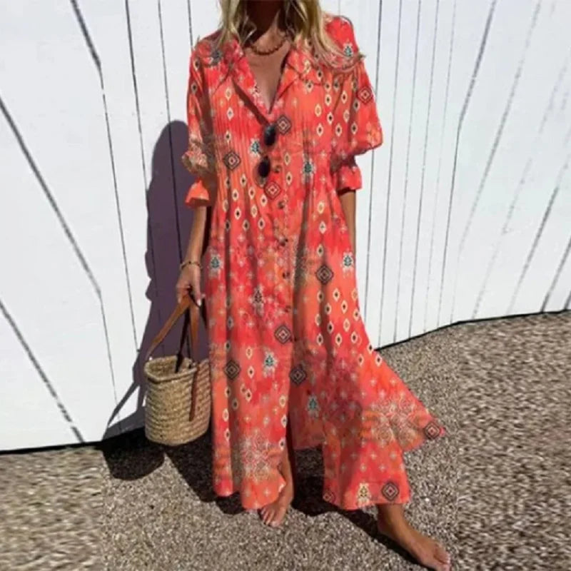 Casey - Boho Dress with a Flattering Fit