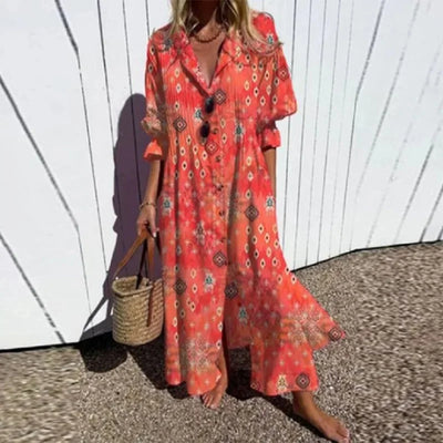 Casey - Boho Dress with a Flattering Fit