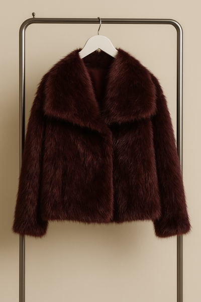 Quinn - Women Autumn Fur Plush Fluffy Jacket