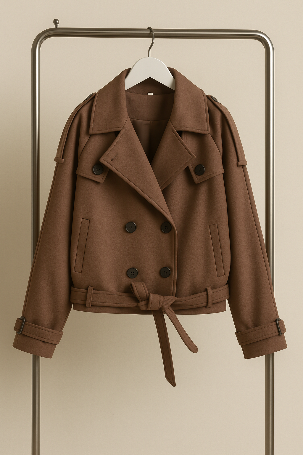 Remi - Women Cropped Wool Jacket