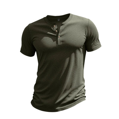 Classic Henley T-Shirt for Everyday Wear
