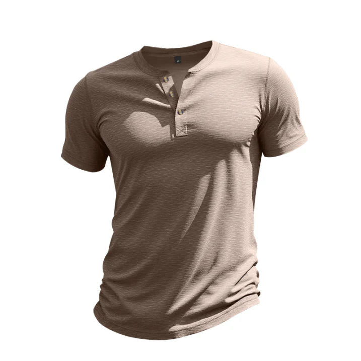 Classic Henley T-Shirt for Everyday Wear