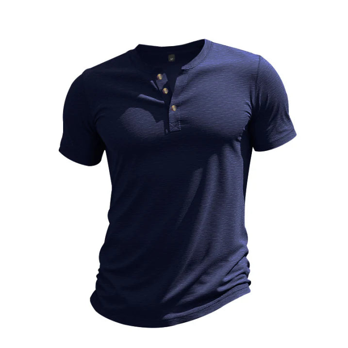 Classic Henley T-Shirt for Everyday Wear