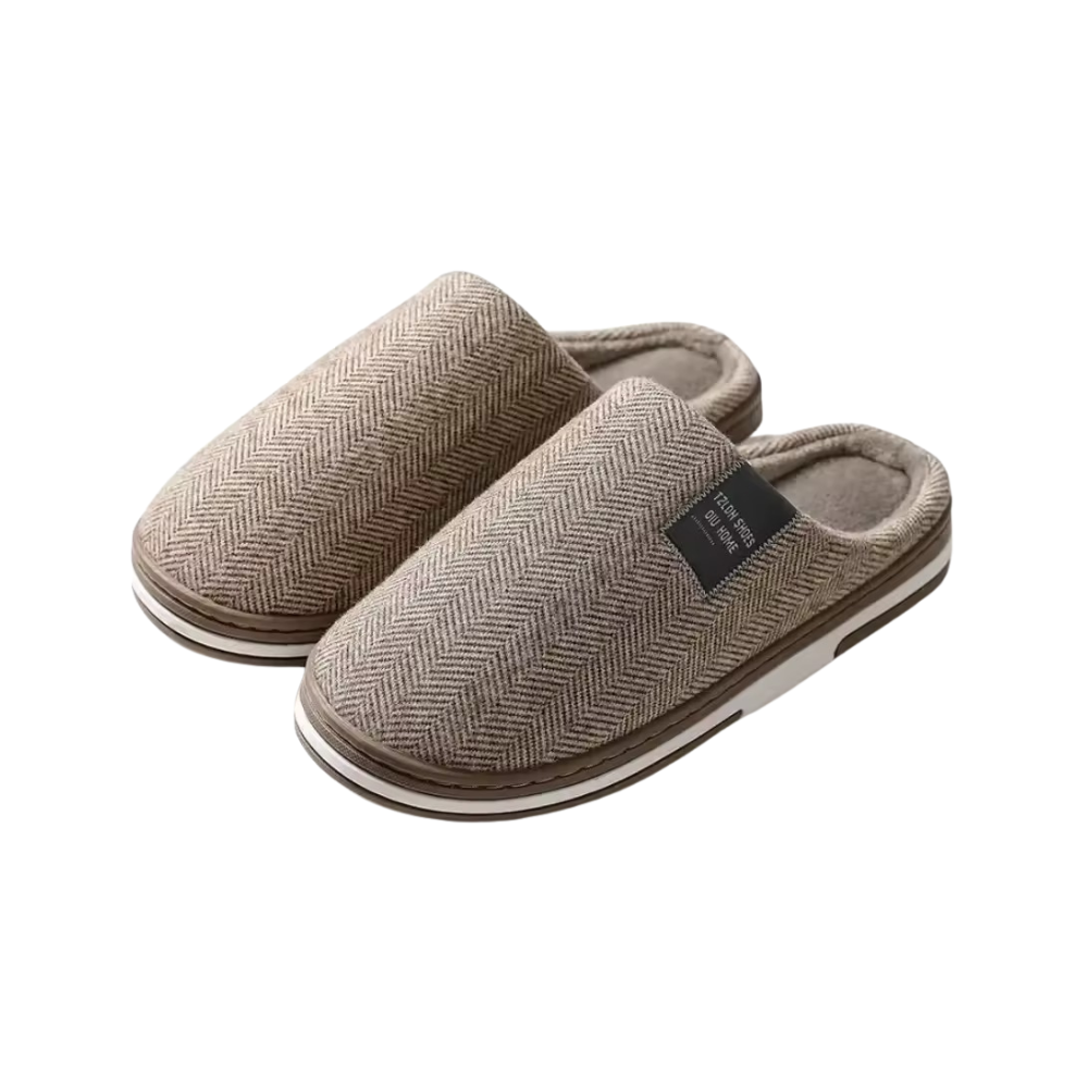Women’s Herringbone Knit Indoor Slippers