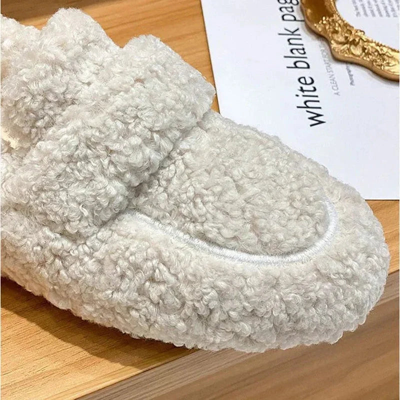 Coralie - Women's Ultra‑Cozy Plush Moccasins