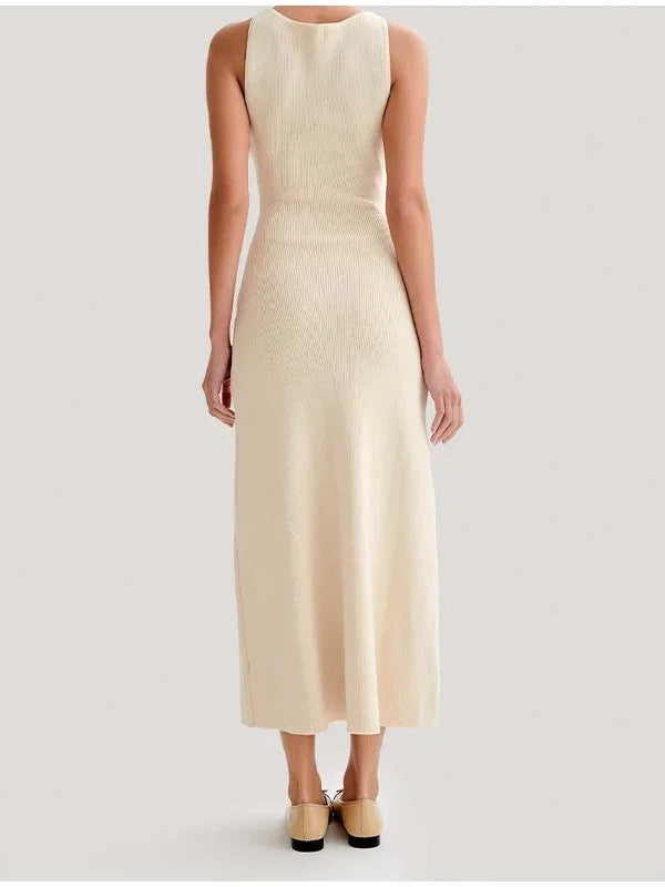 Emy – Sculpted Knit Elegance Dress