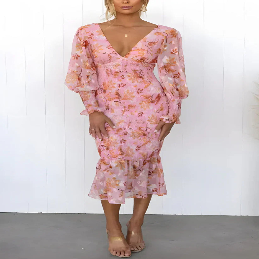 Erin - Stunning Flower Dress