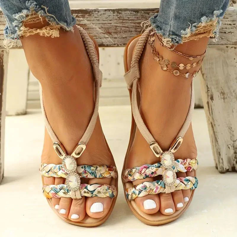 Flat Sandals for Women Slingback