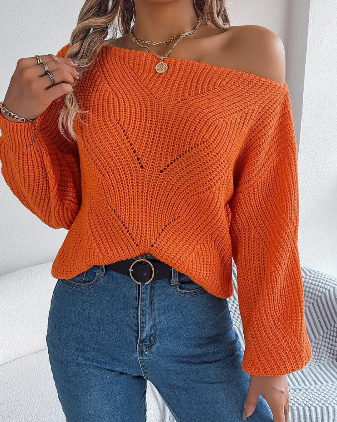 Juliette I Asymmetric Sweater I 5 Colours