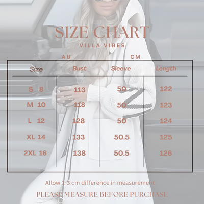 Auburn I White Drawstring Hooded Coat
