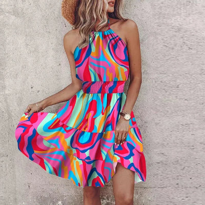 Lennon - Chic Halter Dress
