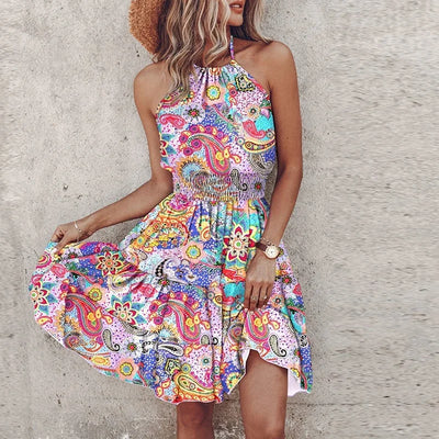 Lennon - Chic Halter Dress