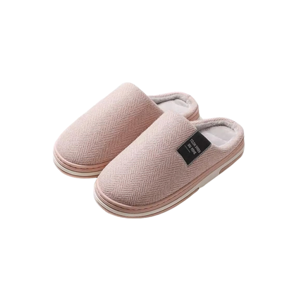 Women’s Herringbone Knit Indoor Slippers