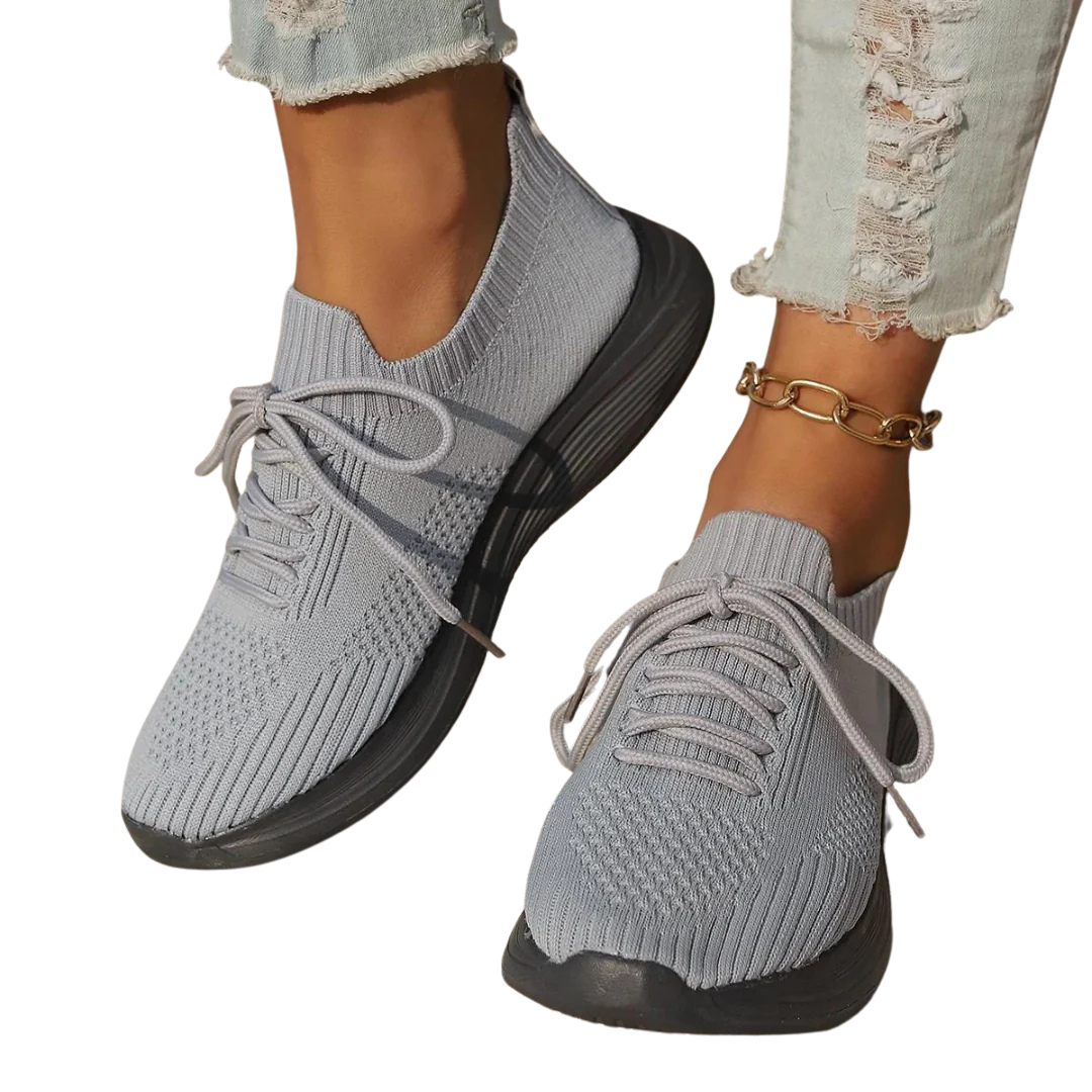 Maddy - Lace Up Sneakers