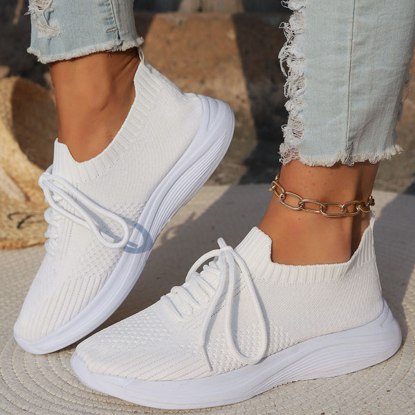 Maddy - Lace Up Sneakers