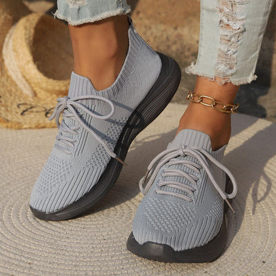 Maddy - Lace Up Sneakers