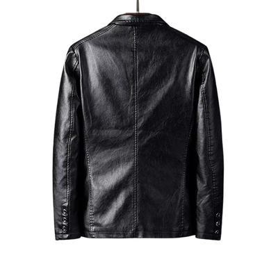 Men's Lapel Business Collared Blazer Winter Coat