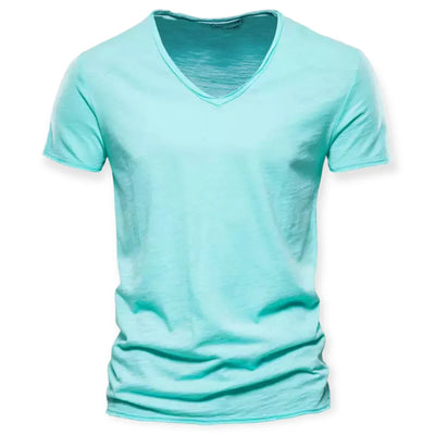 Men’s V-Neck T-Shirt Casual Everyday Wear