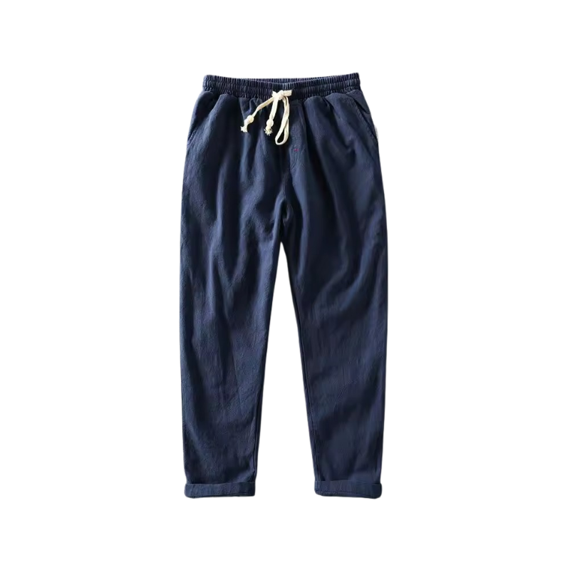 Men's Adjustable Drawstring Harajuku Straight Leg Trousers