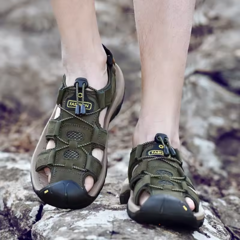 Men's Adjustable Strap Outdoor Sandals Summer Footwear