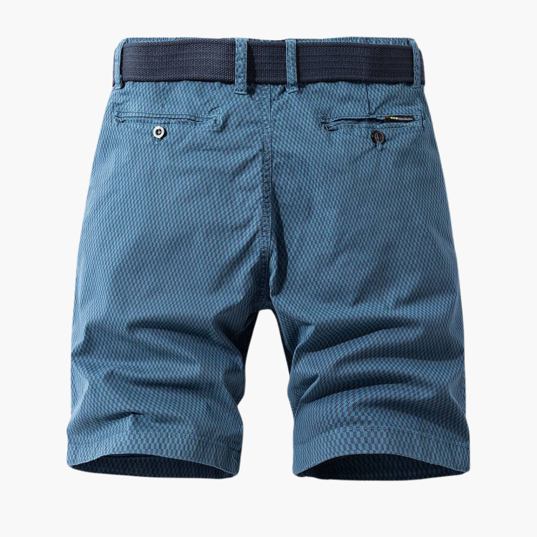 Men's Cargo Shorts Knee Length with Belt