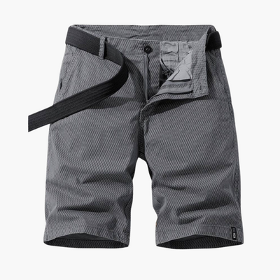 Men's Cargo Shorts Knee Length with Belt