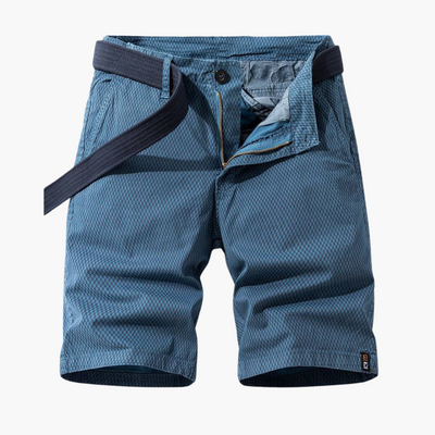 Men's Cargo Shorts Knee Length with Belt