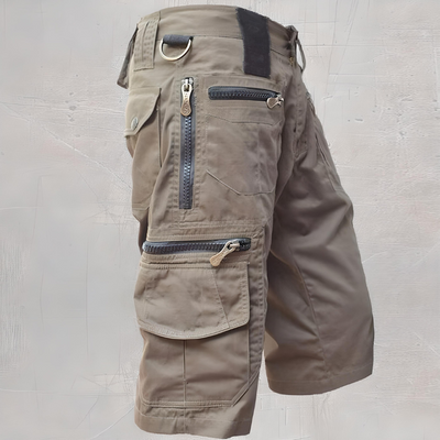 Men’s Cargo Shorts with Multi-Pocket Design