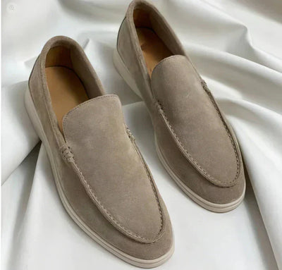 Men's Classic Textured Slip On Loafers