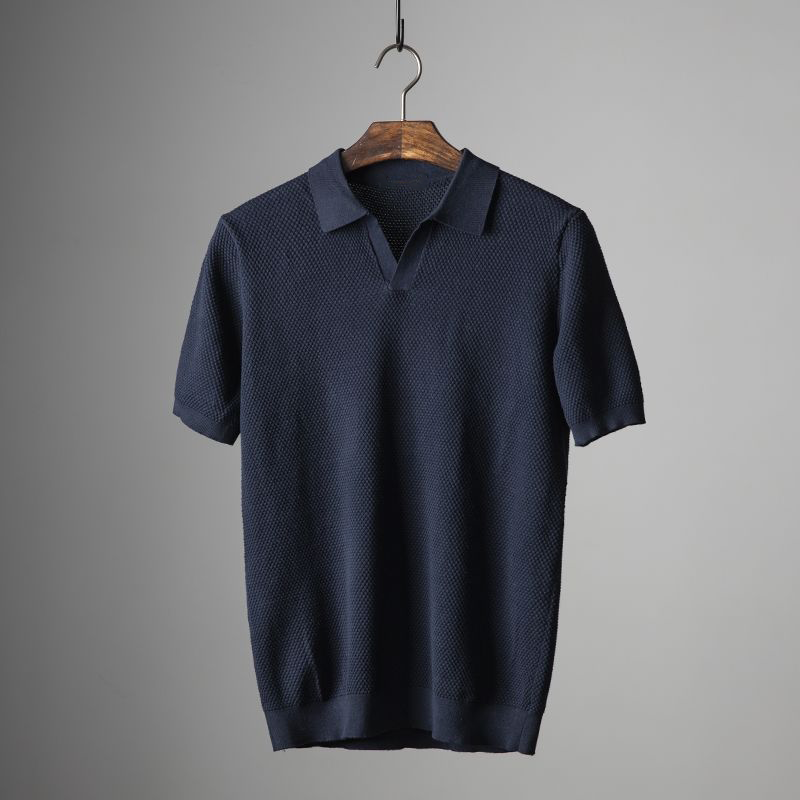 Men’s Cotton Polo Shirt with Classic Cut