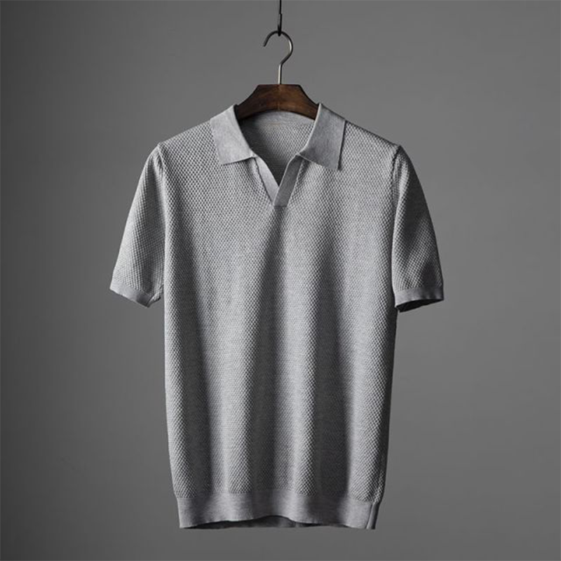 Men’s Cotton Polo Shirt with Classic Cut