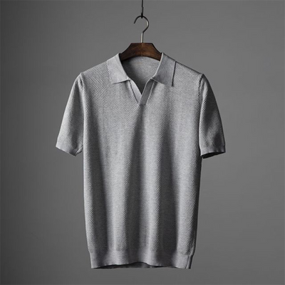 Men’s Cotton Polo Shirt with Classic Cut
