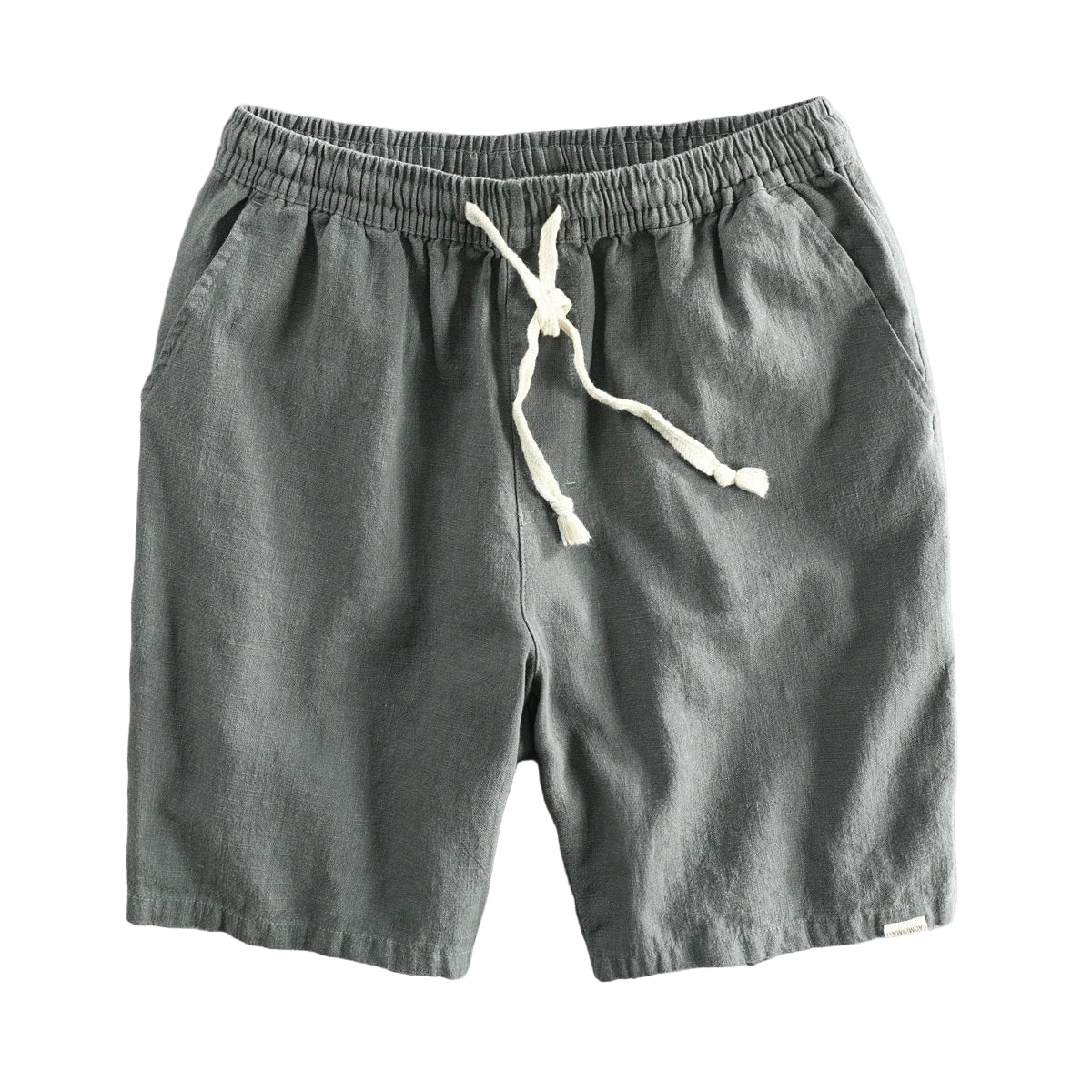 Men's Drawstring Shorts with Elastic Waistband