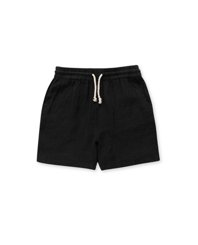 Men's Elastic Waistband Beach Shorts With Drawstring