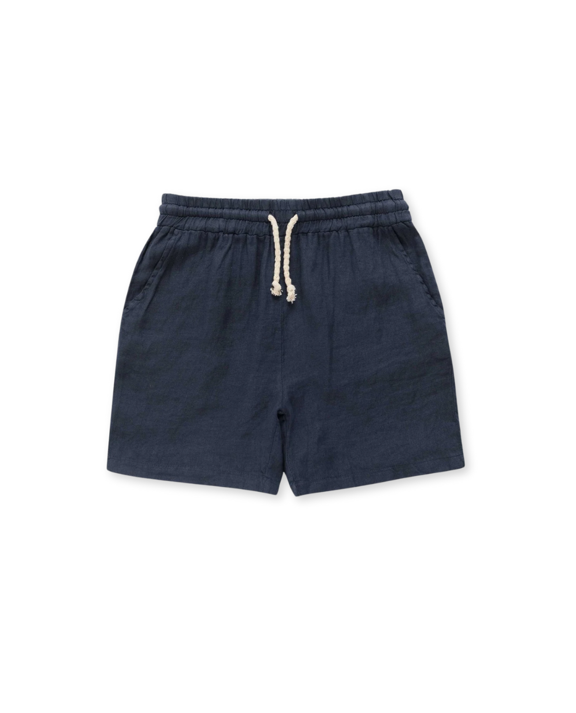 Men's Elastic Waistband Beach Shorts With Drawstring
