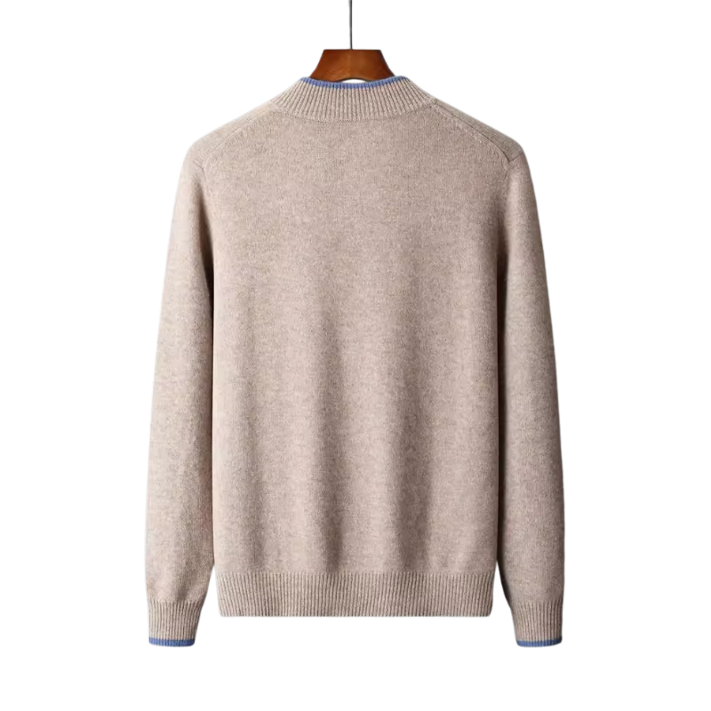 Men's Full Front Sleeves Knitted Cardigan for Winter