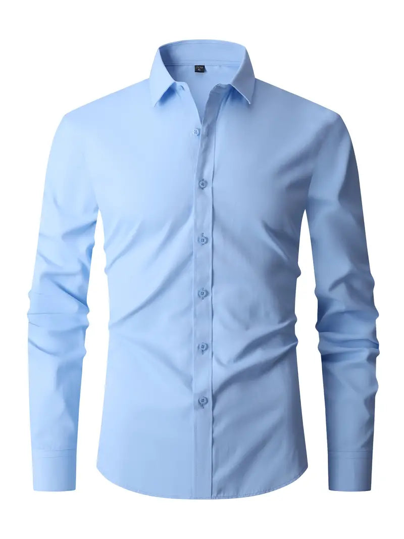 Men’s Long-Sleeve Shirt for Casual Events