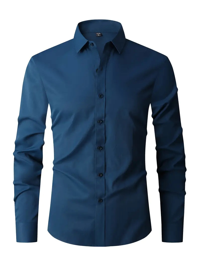 Men’s Long-Sleeve Shirt for Casual Events