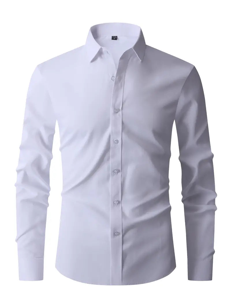 Men’s Long-Sleeve Shirt for Casual Events