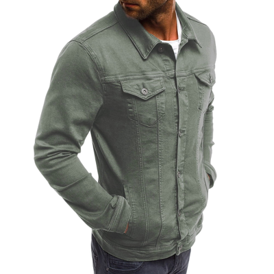 Men’s Long-Sleeve Shirt with Front Pockets