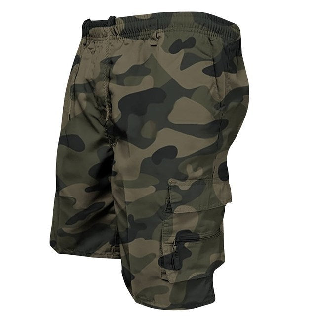 Men’s Multi-Pocket Cargo Shorts for Everyday Wear