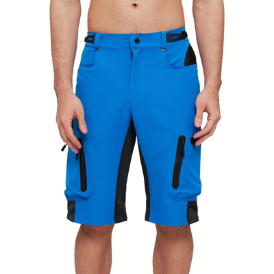 Men’s Outdoor Shorts with Adjustable Waistband and Zippered Pockets