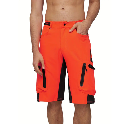 Men’s Outdoor Shorts with Adjustable Waistband and Zippered Pockets