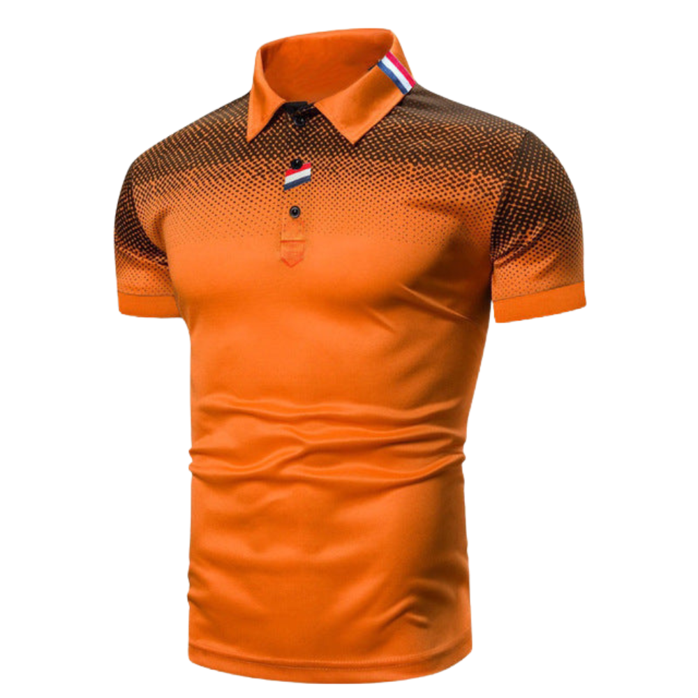Men's Polo Shirt with Collar Short Sleeve
