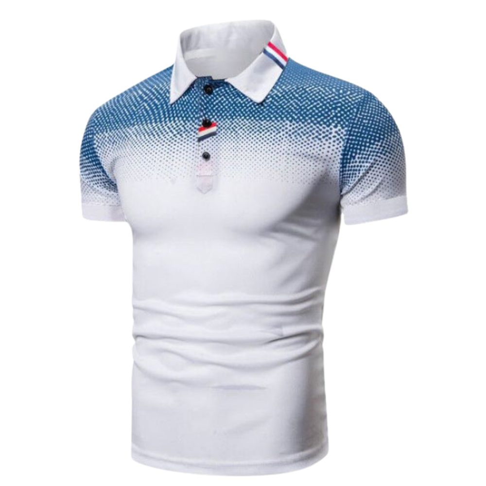 Men's Polo Shirt with Collar Short Sleeve