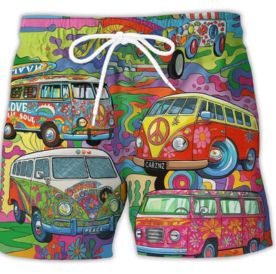 Men’s Printed Boardshorts Summer Swim Shorts