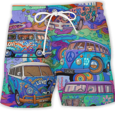 Men’s Printed Boardshorts Summer Swim Shorts
