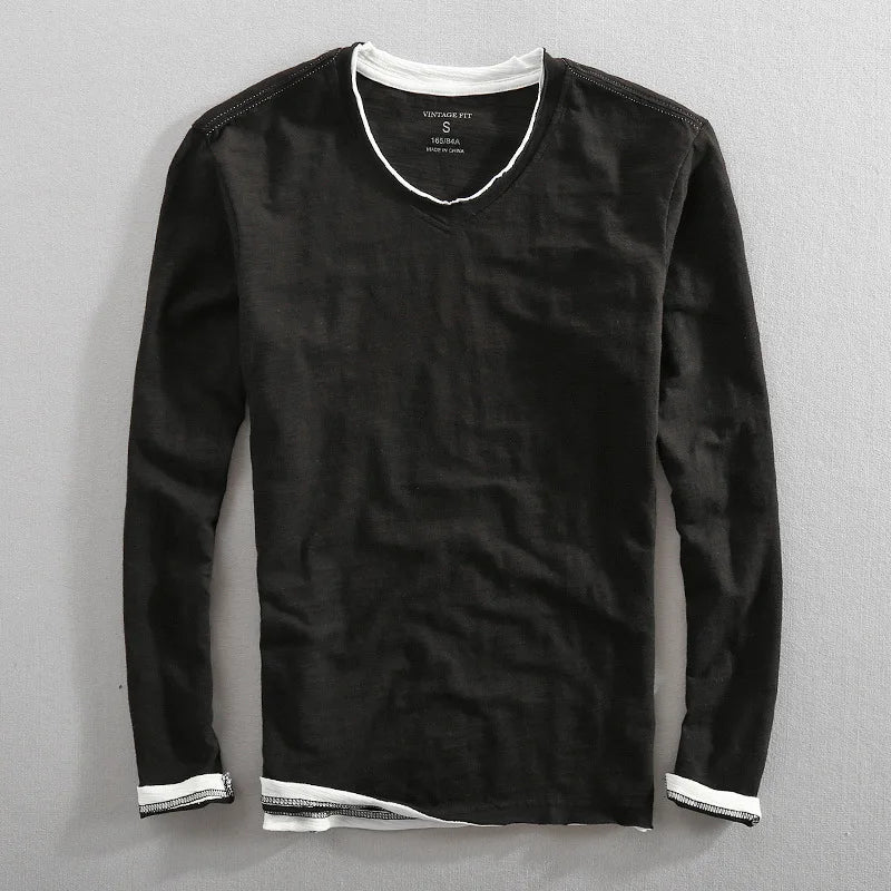 Men’s Pullover Sweater with Crew Neck